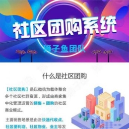 独立版狮子鱼社区团购小程序源码 V12.9.0小程序至尊商用无限多开版源码免费下载