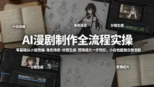 李林阳AI漫剧制作全流程实操教程